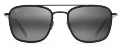 Maui Jim Following Seas 555-02 Black With Black Matte Rim Sunglasses