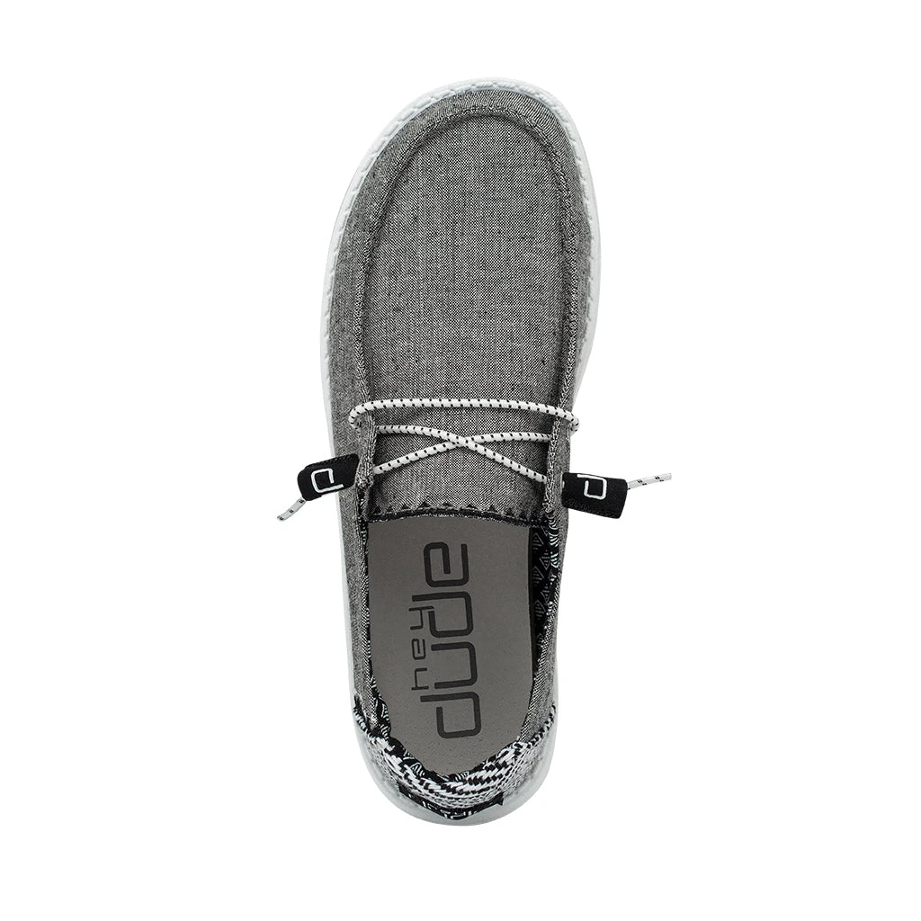 HEY DUDE WOMEN'S WENDY CHAMBRAY ONYX - 121414203 - Image 3