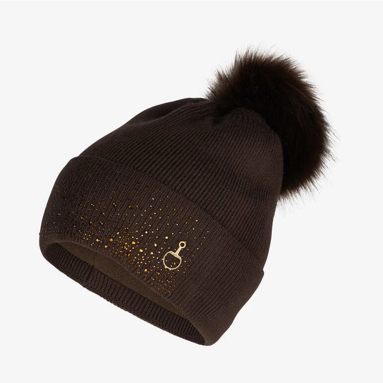 Horze Leona Womens Knitted Hat With Crystals 30870 - Image 4