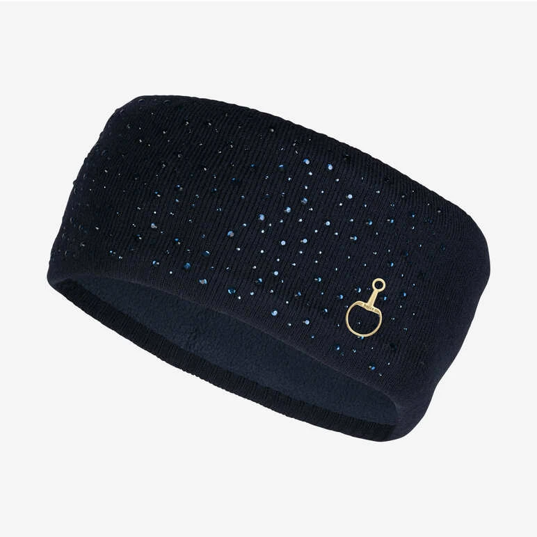 Horze Leona Womens Knitted Headband With Crystals 30871 - Image 3