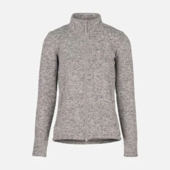 Horze Women's Thea Fleece Jacket In Ash Gray