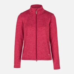 Horze Women's Thea Fleece Jacket In Virtual Pink