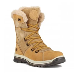 Santana Canada Women's Winter Boot Waterproof Rated -30C/-22F Santana Majesta 2 Wheat Color
