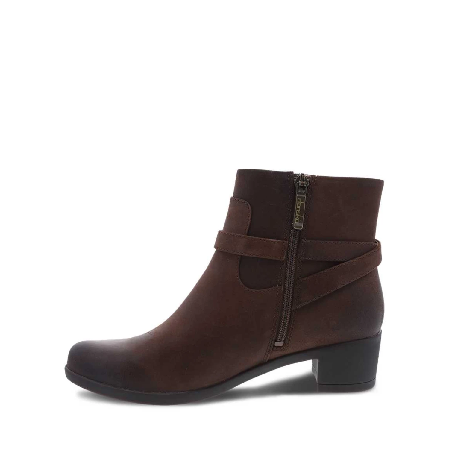 DANSKO WOMEN'S CAGNEY BROWN BURNISHED SUEDE BOOTS - 3217532300 - Image 2