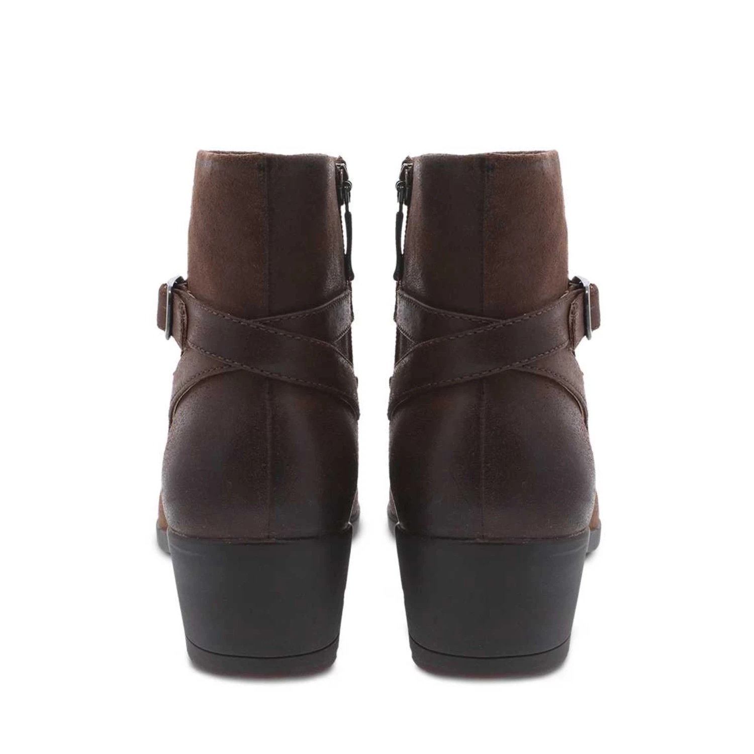 DANSKO WOMEN'S CAGNEY BROWN BURNISHED SUEDE BOOTS - 3217532300 - Image 5