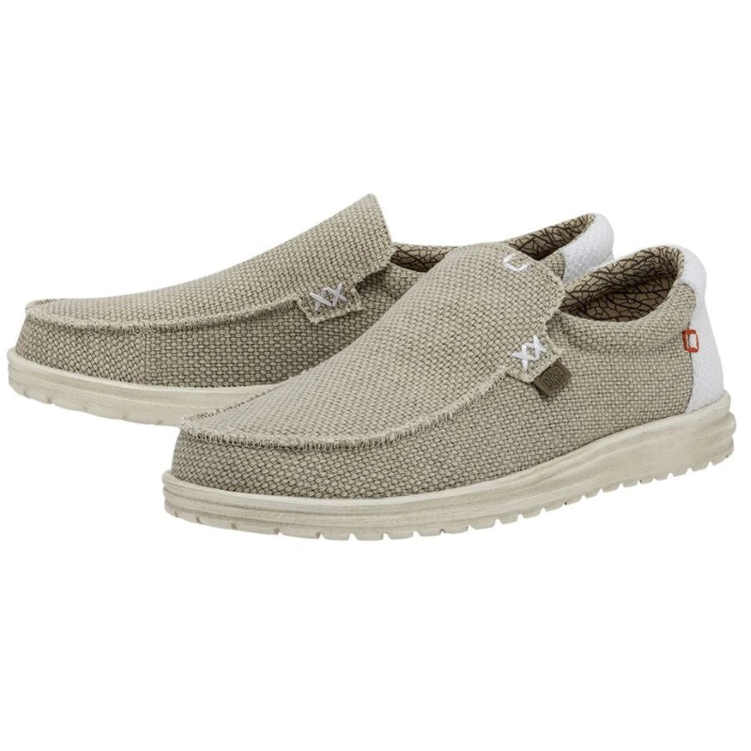 HEY DUDE MEN'S MIKKA BRAIDED OFF WHITE - 401241LB - Image 2