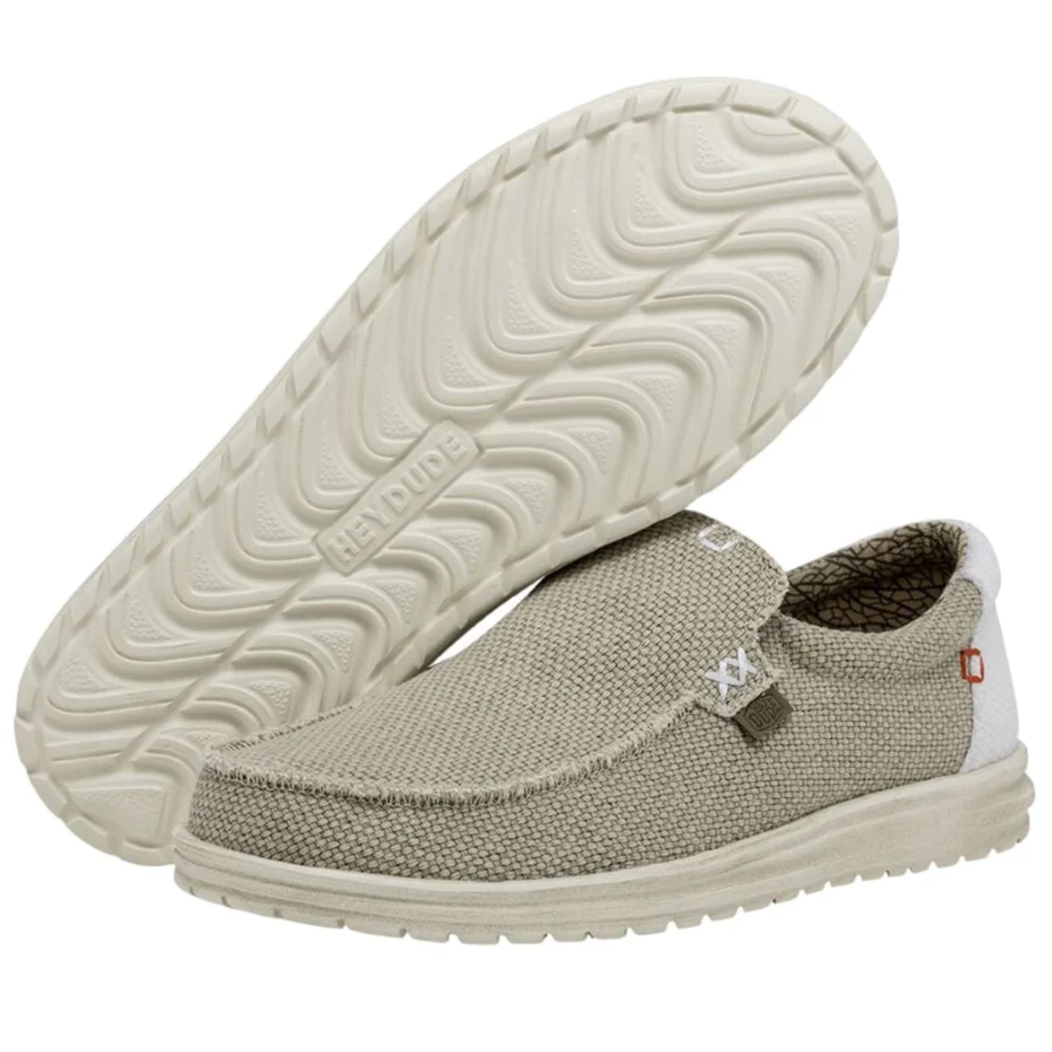 HEY DUDE MEN'S MIKKA BRAIDED OFF WHITE - 401241LB - Image 3