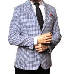 7 Downie Cape Cod HOUNDSTOOTH Men's Blazer