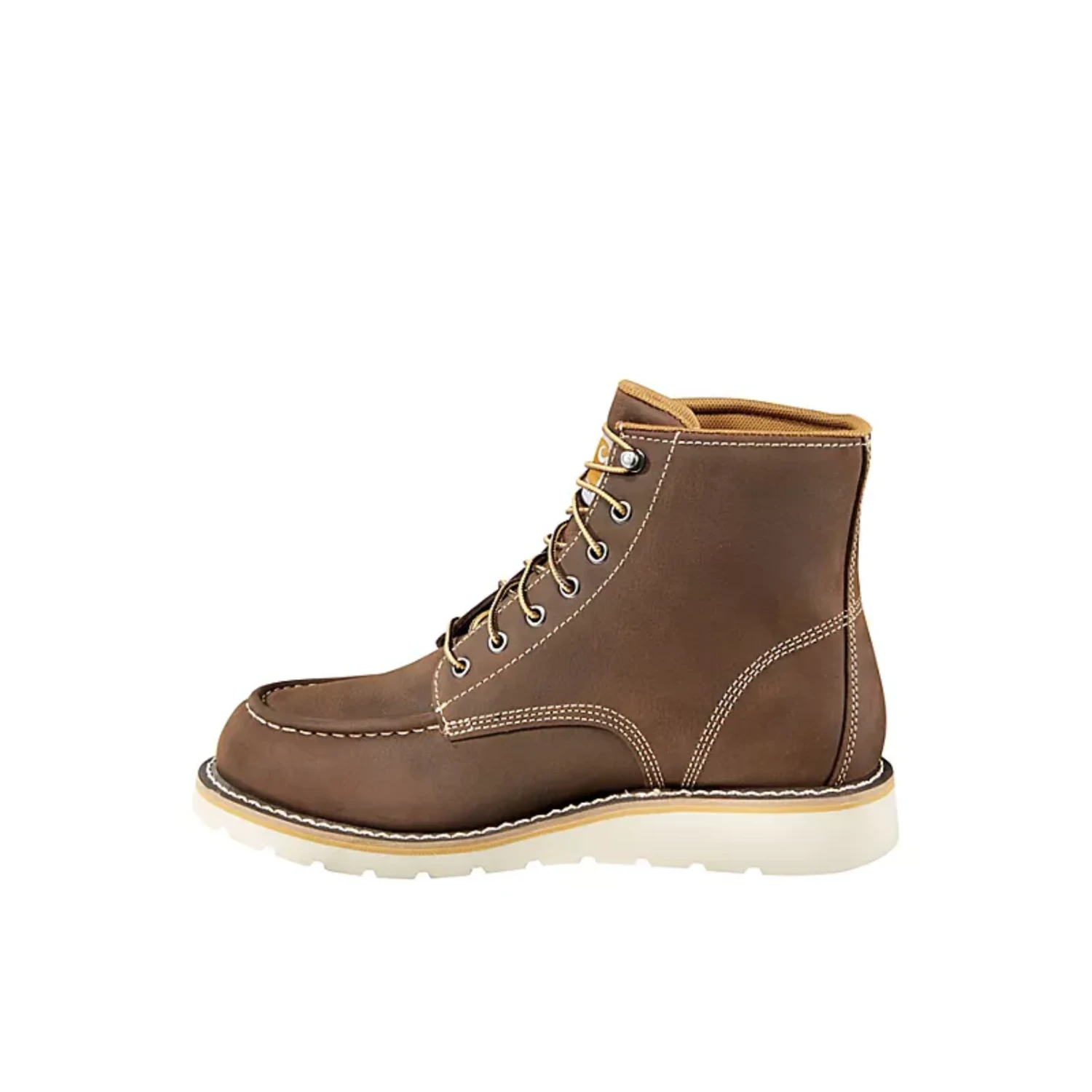 CARHARTT MEN'S 6IN STEEL WATERPROOF WEDGE WORK BOOT - CMW6295 - Image 3