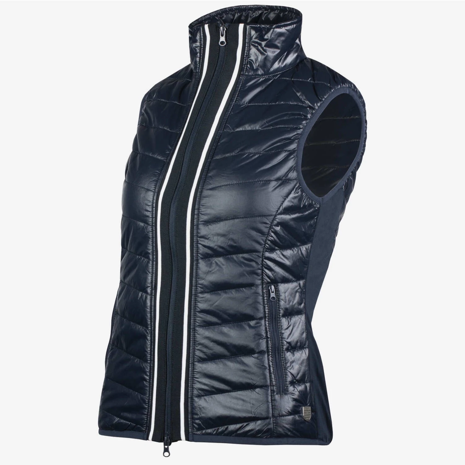 Horze Ruby Womens Padded Vest In Navy 33468