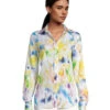 Robert Graham Women's Carrie Brush Stroke Shirt WS21108 SS21