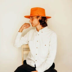 AHatM Bondi Felt Hat In Cinamon FW21