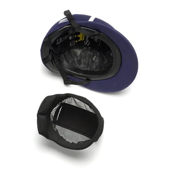 Charles Owens Polo Sovereign Helmet NOCSAE POLO Safety In Navy - Image 6