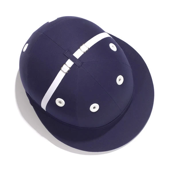 Charles Owens Polo Sovereign Helmet NOCSAE POLO Safety In Navy - Image 3