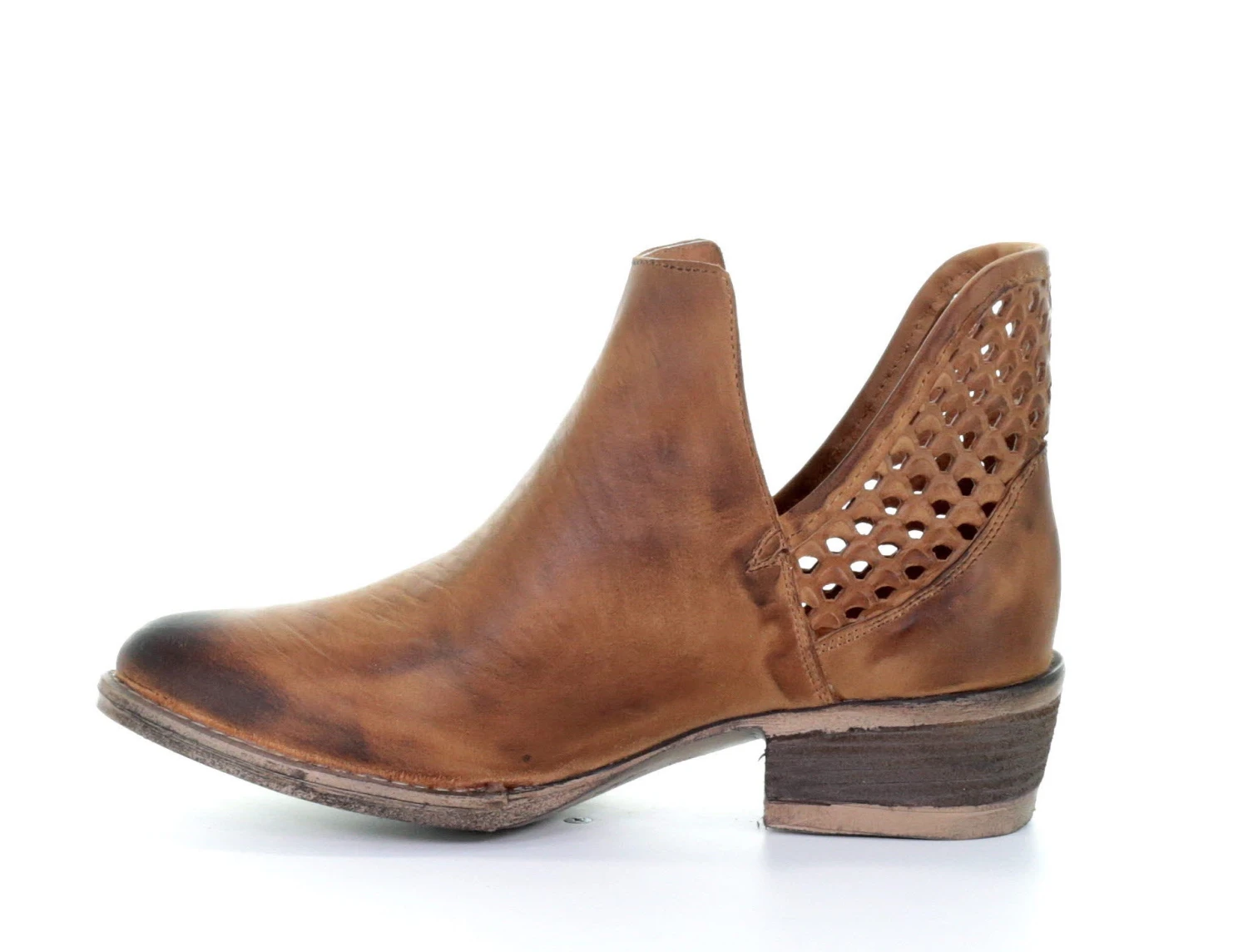 Corral Boots Circle G By Corral Q5027 Women's Shortie In Brown - Image 3