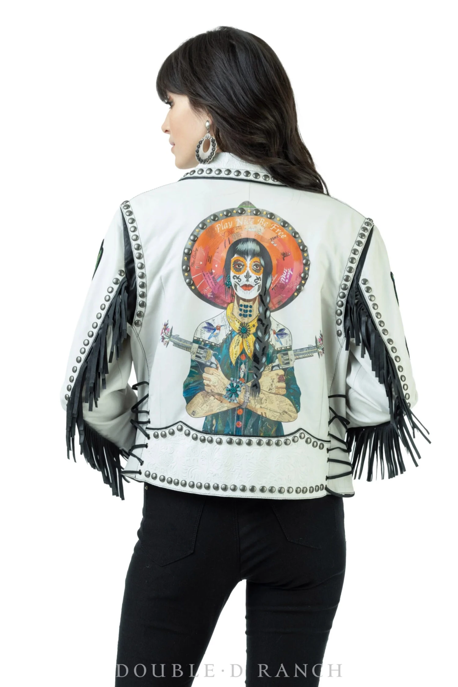 Double D Ranch Senorita's Leather Jacket SS23 - Image 3