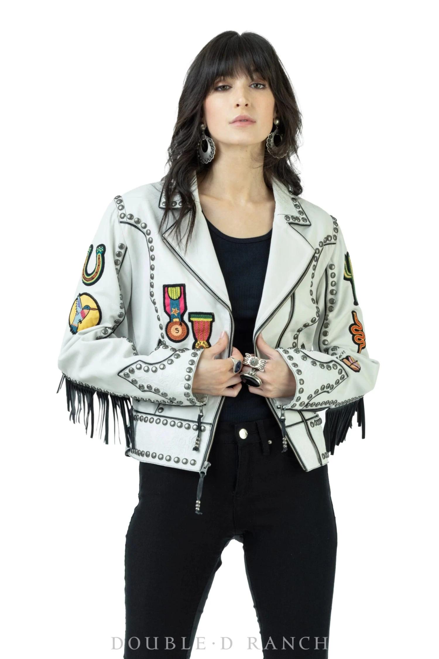 Double D Ranch Senorita's Leather Jacket SS23 - Image 4
