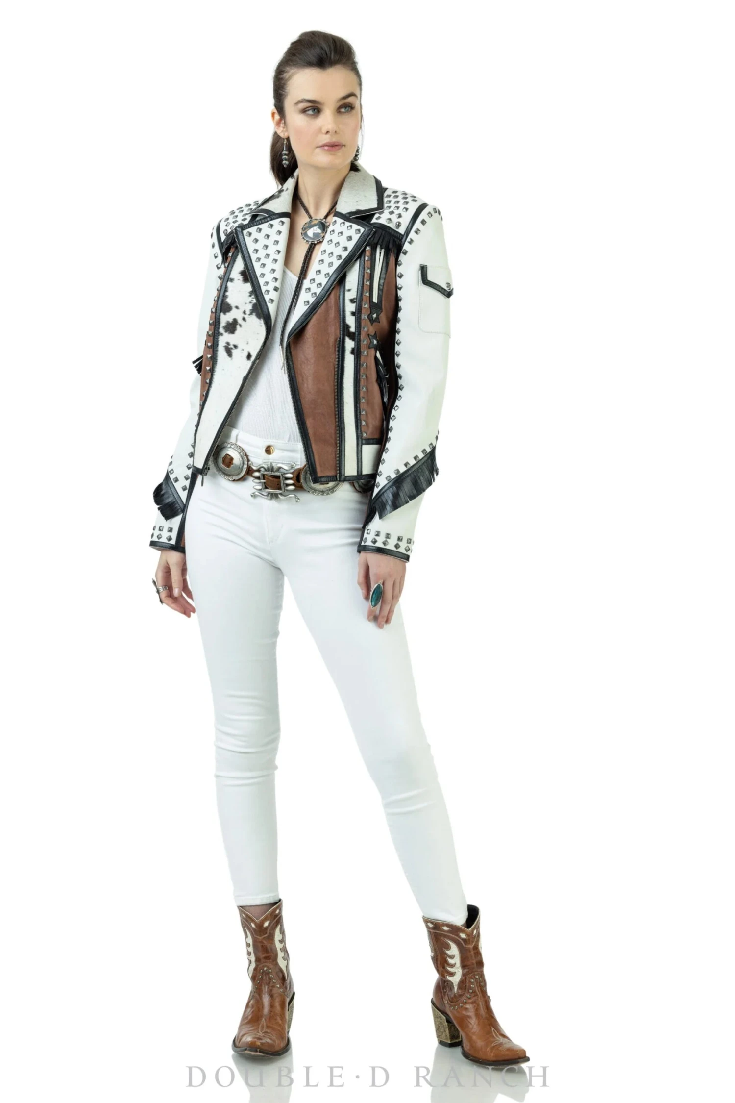 Double D Ranch Billy The Kid's Biker Jacket - Image 3