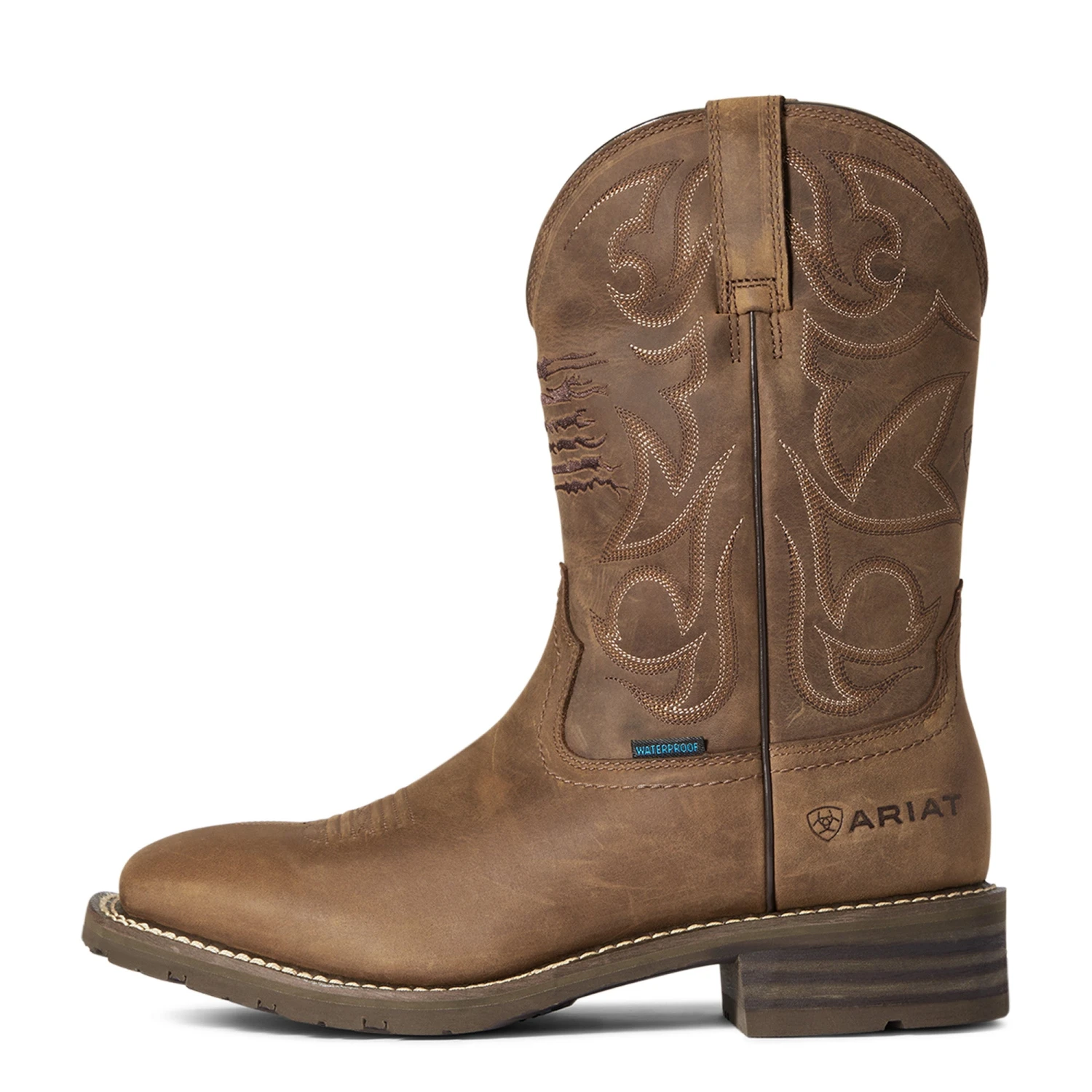 ARIAT MEN'S HYBRID PATRIOT WATERPROOF BOOT - 10038354 - Image 2