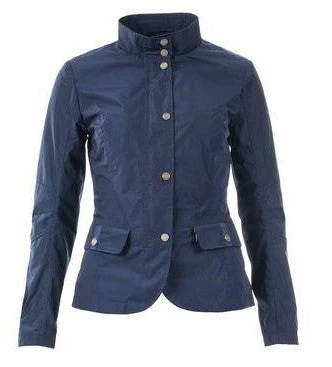 Horze Aubrey Womens Jacket In Navy 33260 ON SALE - Image 2