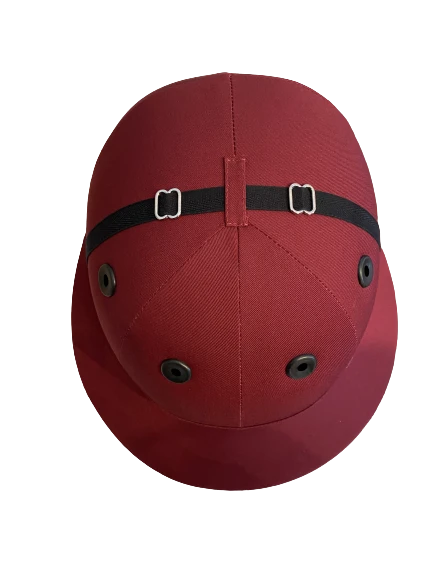 Charles Owens Polo Sovereign Helmet NOCSAE POLO Safety In Maroon