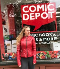 Bergen Of Norway Leather Moto Jacket