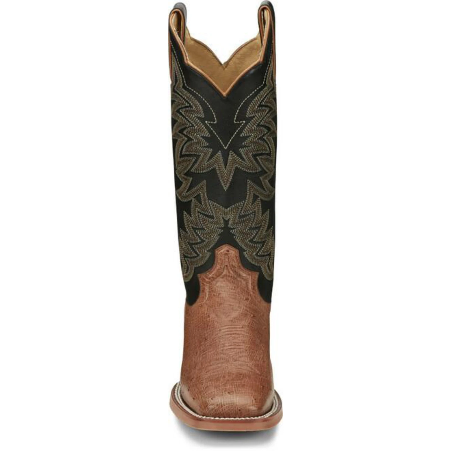 JUSTIN WOMEN'S RALSTON SMOOTH OSTRICH WESTERN BOOT - JE701 - Image 2