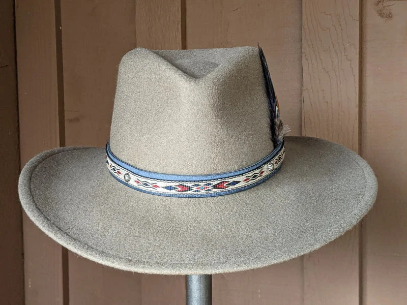Laura Ingalls Hat Eli Felt Fedora HH-272 SS23 - Image 2