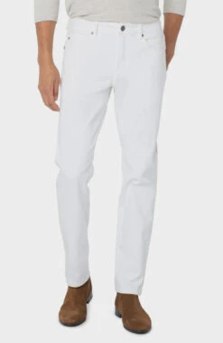 Liverpool Kingston Modern Straight Jeans In Porcelain