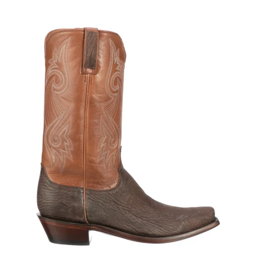 Lucchese Mingus Brown Shark Boot M3239 FW23 - Image 5