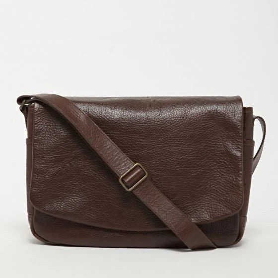 Moore & Giles Sackett Messenger Bag In American Bison