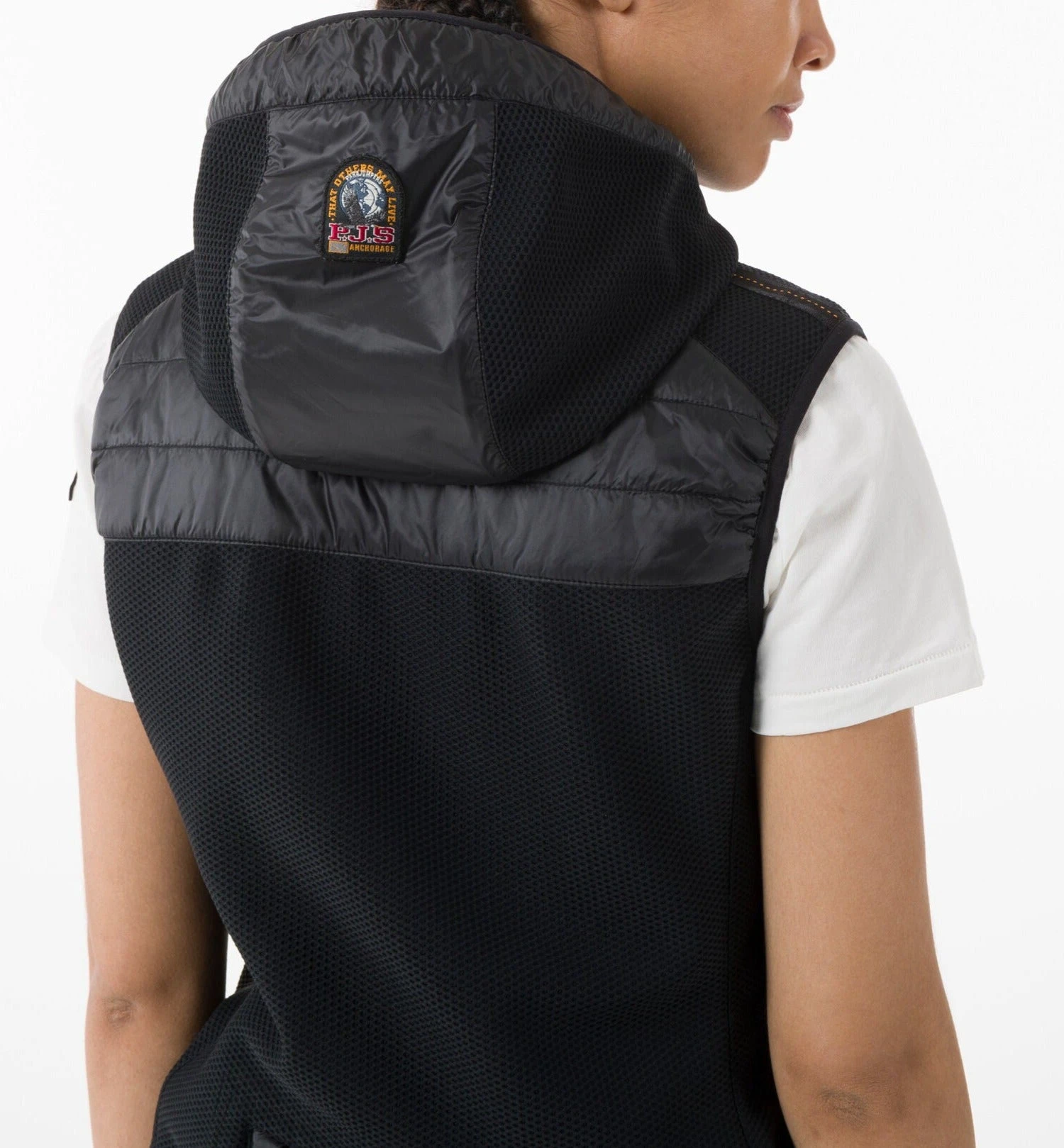 Parajumpers Nikky Women's Vest In Black SS23 - Image 4