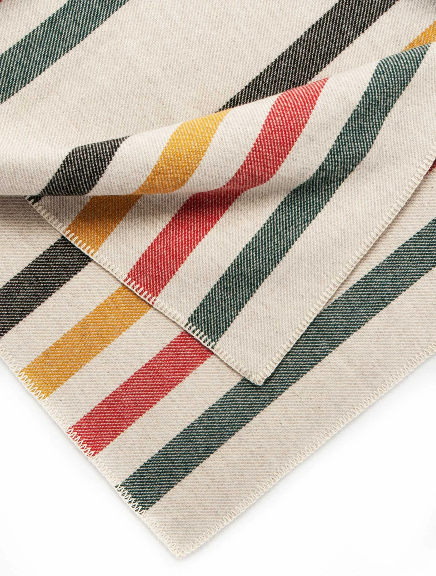 Pendleton Glacier Park Poncho Made In USA Eco-Wise Vintage Glacier Wool Blanket - Image 3