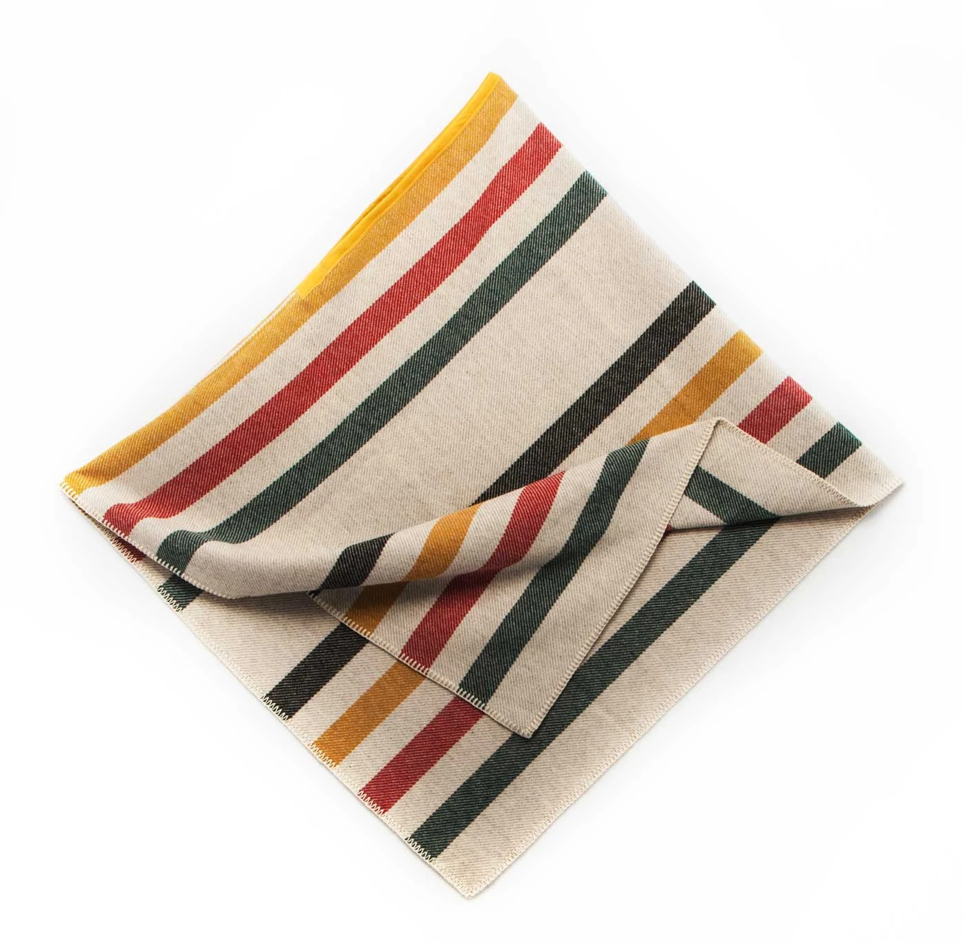 Pendleton Glacier Park Poncho Made In USA Eco-Wise Vintage Glacier Wool Blanket - Image 4