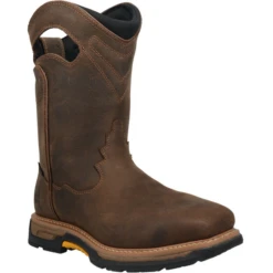 DAN POST MEN'S ALL OVER TAN DISTRESS COMPOSITE TOE WORK BOOT - DP59423
