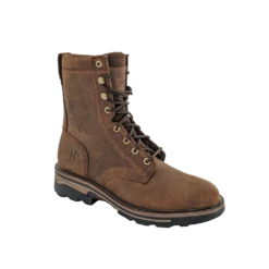 R. WATSON MEN'S PEANUT COWHIDE LACE UP BOOT- RW1020