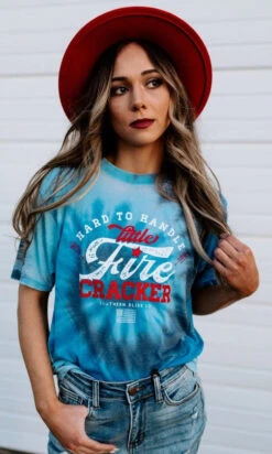 Firecracker Spiral Tee Shirt Classic Western Wear