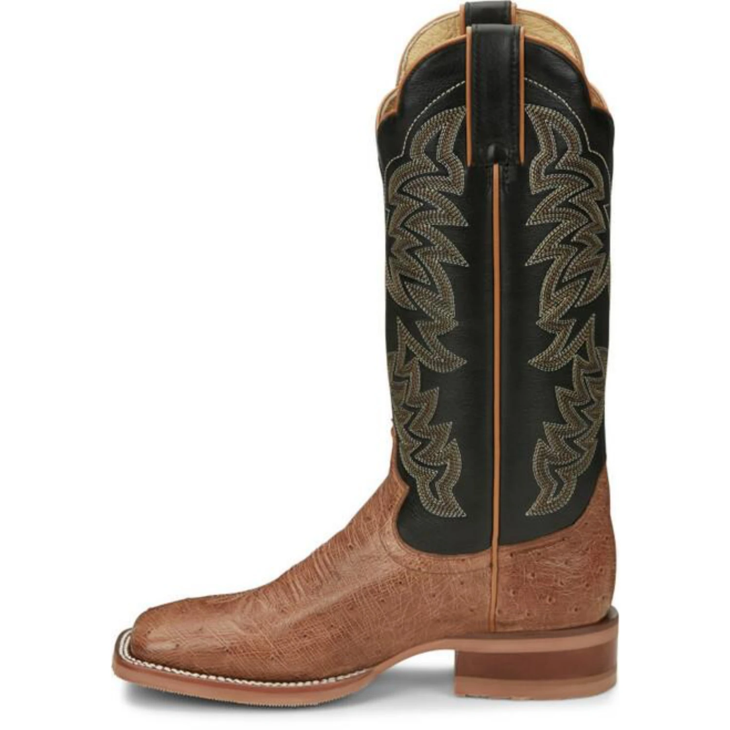 JUSTIN WOMEN'S RALSTON SMOOTH OSTRICH WESTERN BOOT - JE701 - Image 3