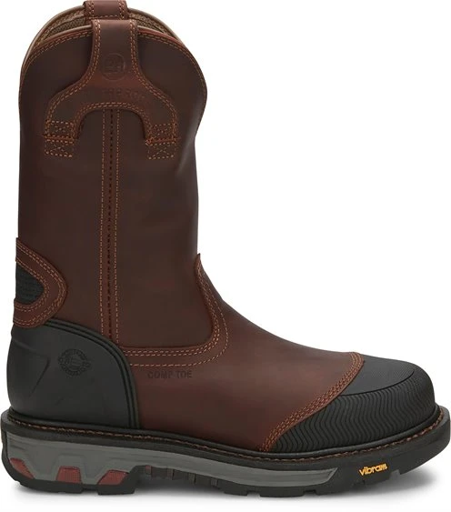 JUSTIN MEN'S WARHAWK NANO COMPOSITE TOE WORK BOOT - WK2152 - Image 2