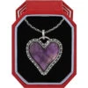 Brighton Twinkle Amor Amethyst Necklace Gift Box JD2183
