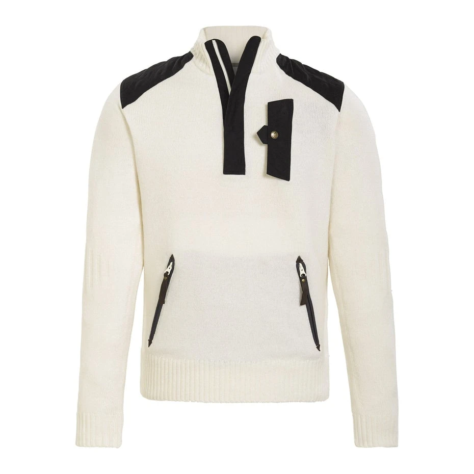 Alps & Meters Men's High West Alpine Guide Men's Sweater In Ivory