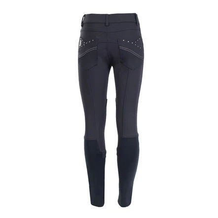 B Vertigo Oliva Fancy Girl's Breeches In Navy - Image 2