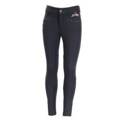 B Vertigo Oliva Fancy Girl's Breeches In Navy