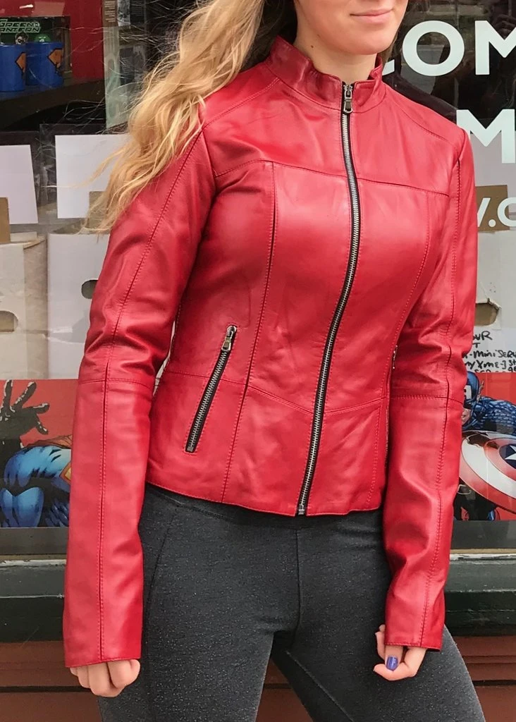 Bergen Of Norway Leather Moto Jacket - Image 2