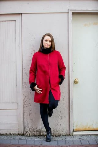 Bergen Of Norway Kari - White Cashmere Mink Coat - Image 3