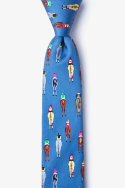 Alynn Men's Silk Tie Bringing Up The Rear