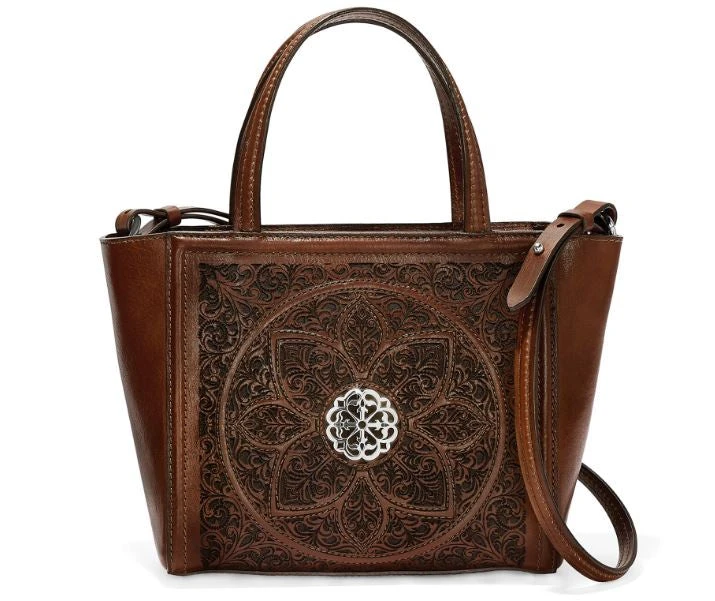 Brighton Calla Satchel In Whiskey H3701W
