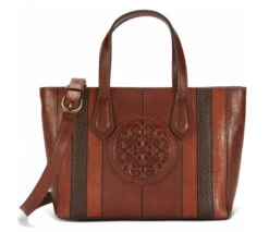 Brighton Tanner Tote In Whiskey