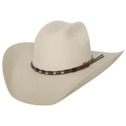 BULLHIDE TRUE WEST 8X HAT - 0573BC