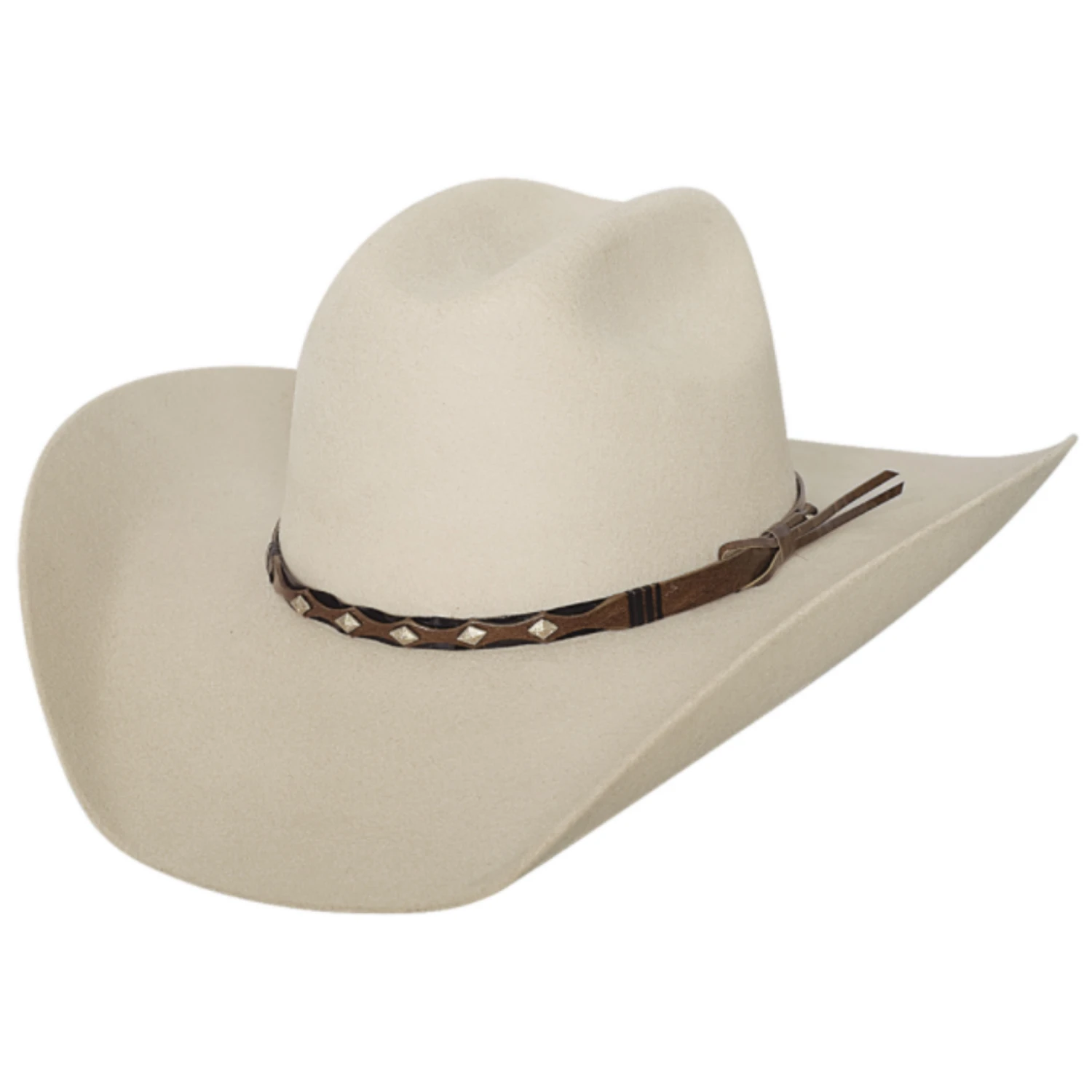 BULLHIDE TRUE WEST 8X HAT - 0573BC